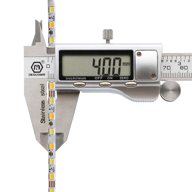 12V Smallest 4mm 2835 CCT Dual White LED Strip 600 Lights 12V Smallest 4mm 2835 CCT Dual White LED Strip 600 Lights